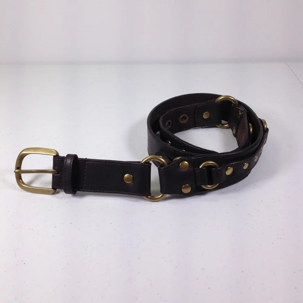 ANN TAYLOR LOFT LEATHER BELT SIZE SMALL